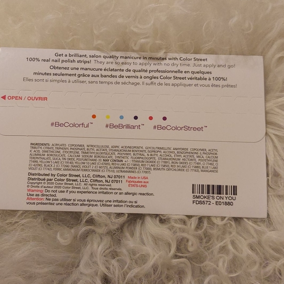 Any 2/$20 Smoke's On You Color Street Nails retired - Picture 3 of 4